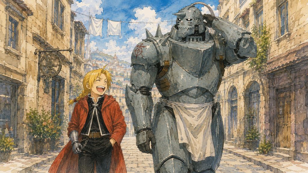 エドワードとアルフォンス