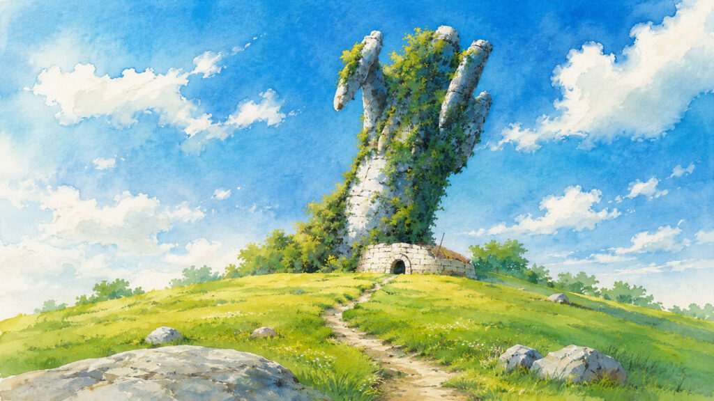コナンの住んでいるロケット小屋