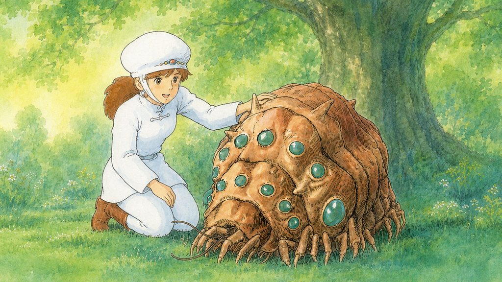 ナウシカと王蟲