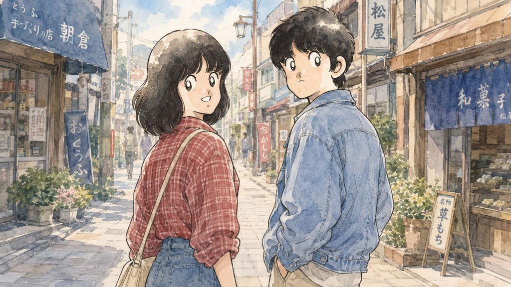 朝倉南と上杉達也