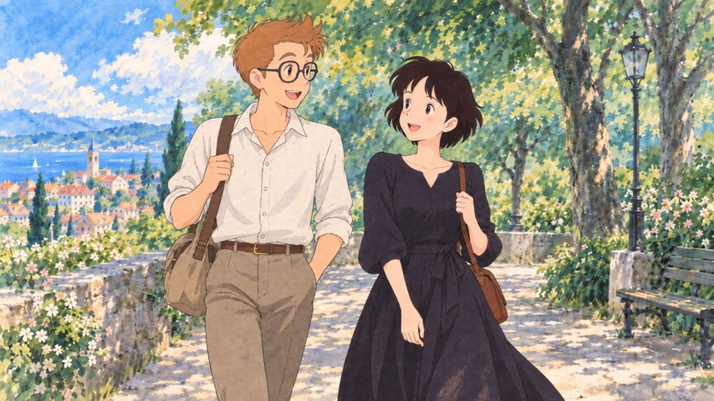 大人になったトンボとキキ