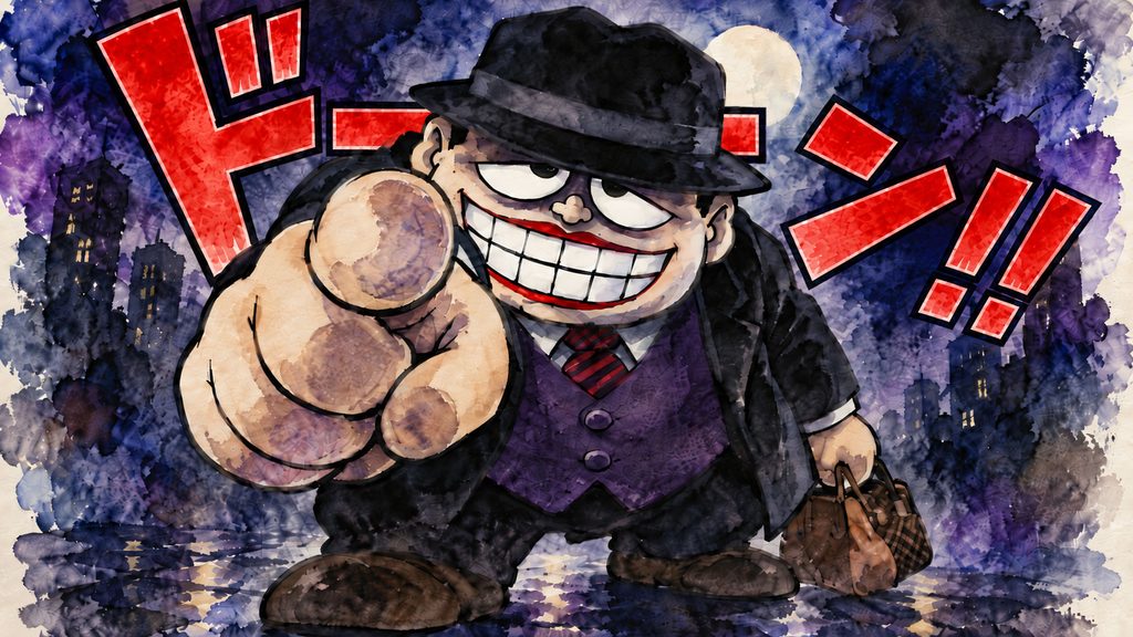 喪黒福造「ドーン!!」